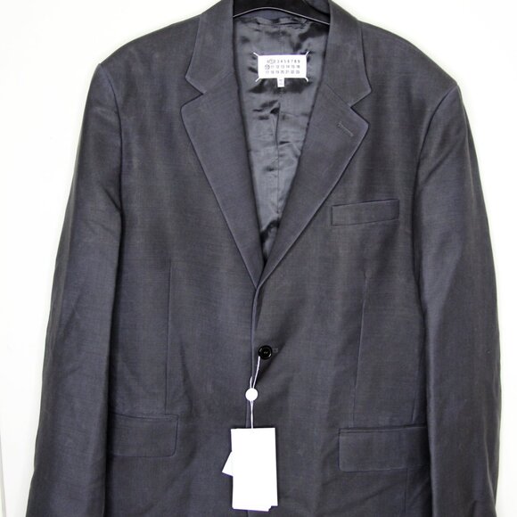 BNWT AW24 MAISON MARGIELA WOOL AND MOHAIR LOOSE JACKET 40 - Picture 2 of 12